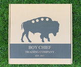 Boy Chief Blanket – Ochre Red