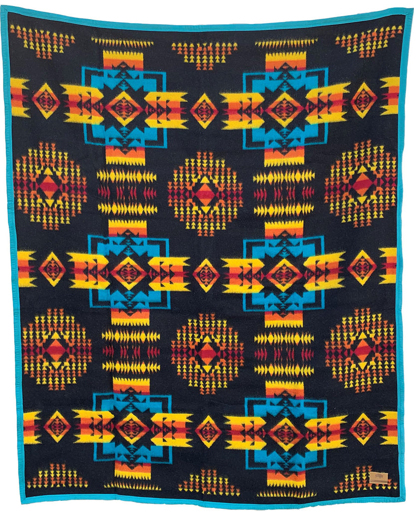 Boy Chief Blanket – Black