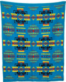 Boy Chief Blanket – Turquoise