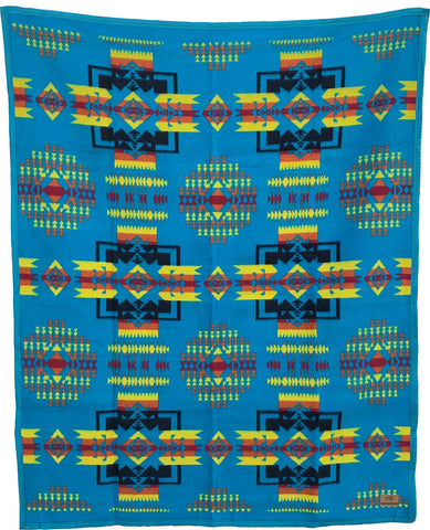 Boy Chief Blanket – Turquoise