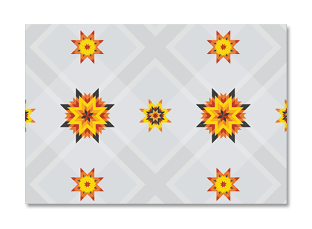 Star Blanket Unity Postcard