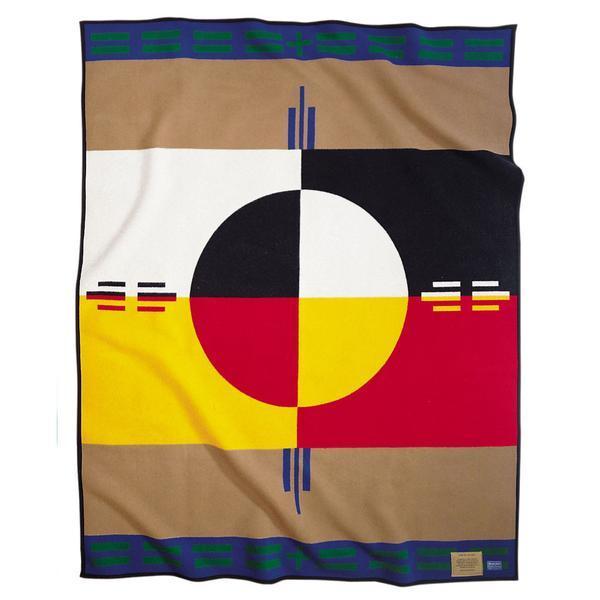 Elders Circle of Life Robe Blanket - Khaki