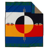 Elders Circle of Life Robe Blanket - Khaki